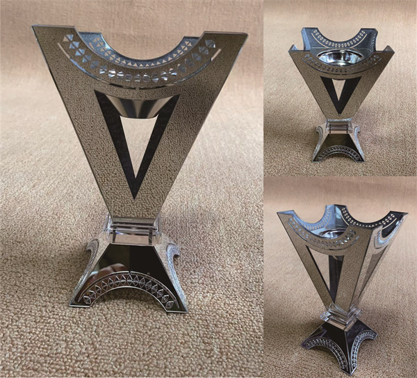 长城三角-全透明银镜（银方胆）