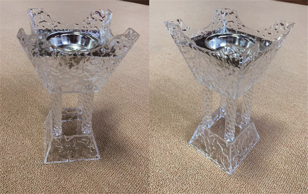 中柱螺纹-石头纹光面（银色方胆）