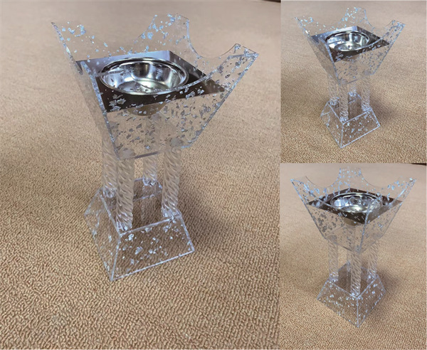 中柱螺纹-银箔光面（银色方胆）